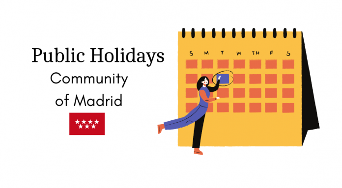 work holidays community of madrid