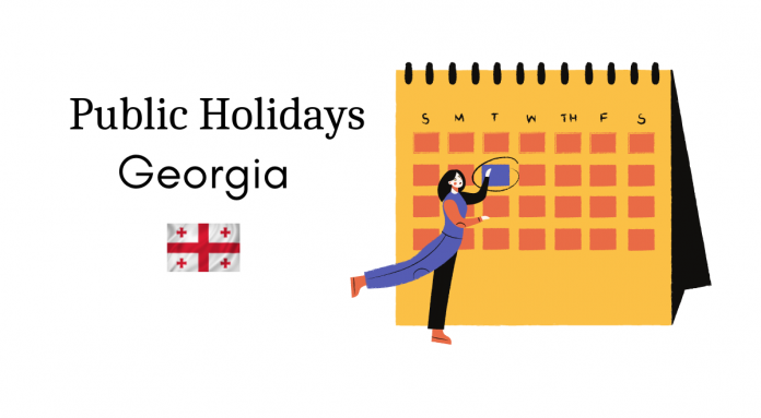 work holidays georgia