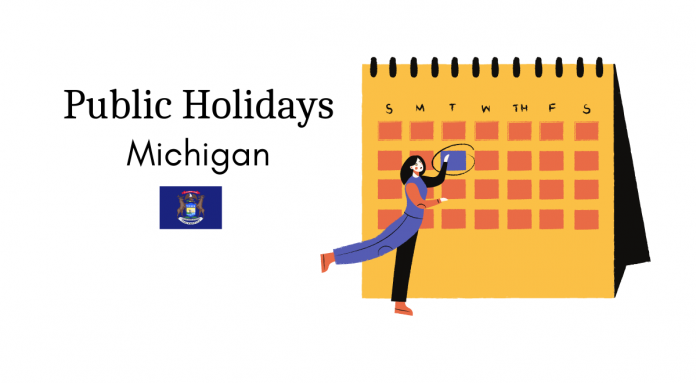 work holidays michigan