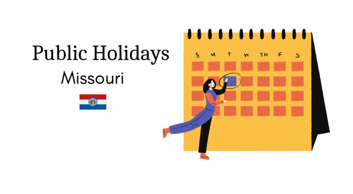 work holidays missouri
