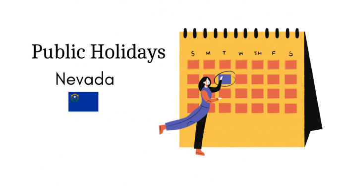 work holidays nevada