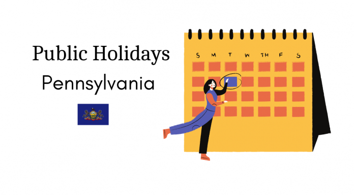 work holidays pennsylvania