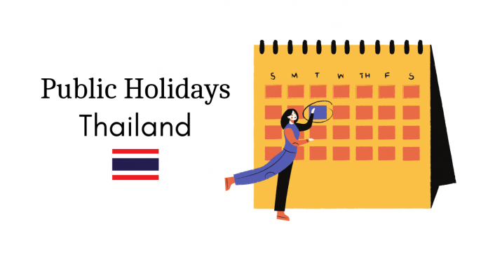 thailand public holidays work holidays thailand