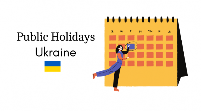 ukraine public holidays work holidays ukraine