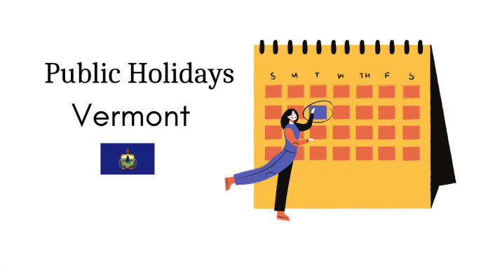 vermont public holidays work holidays vermont