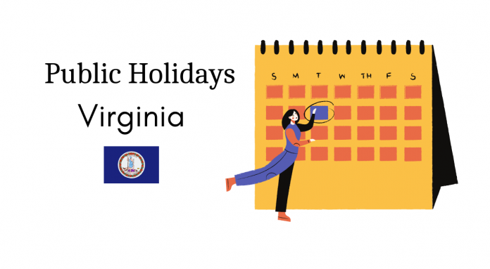 virginia public holidays work holidays virginia