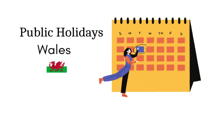 wales public holidays work holidays wales