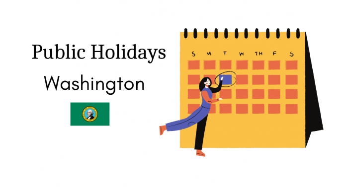 washington public holidays work holidays washington