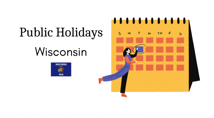 wisconsin public holidays work holidays wisconsin