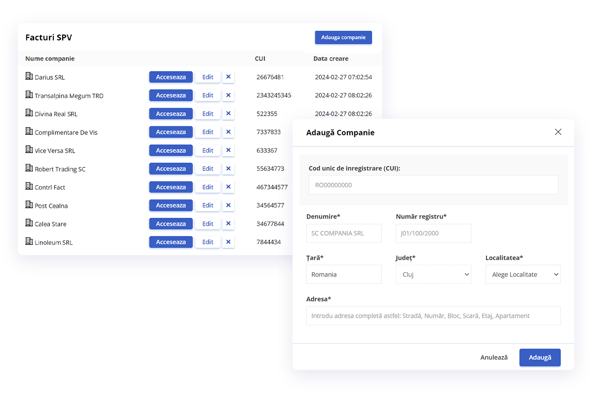 conectare sigura efactura gestionarea facturilor și finanțelor în comerț folosind HRiFlow eFactura