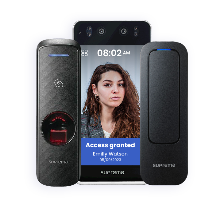 control acces with Suprema device