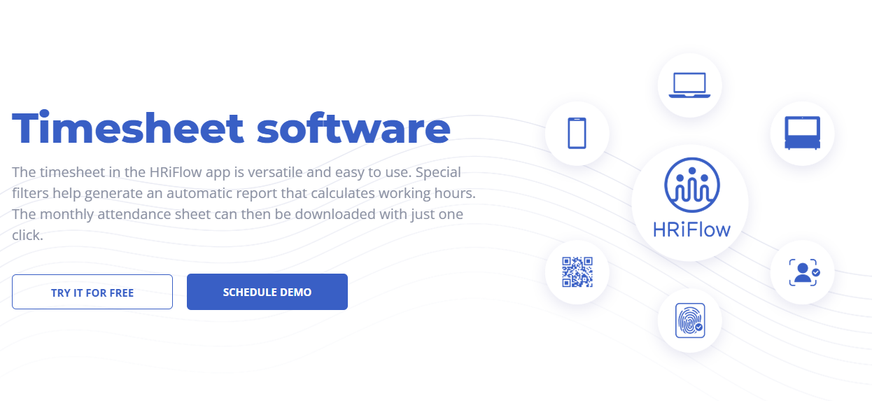 Timesheet software - HRiFlow
