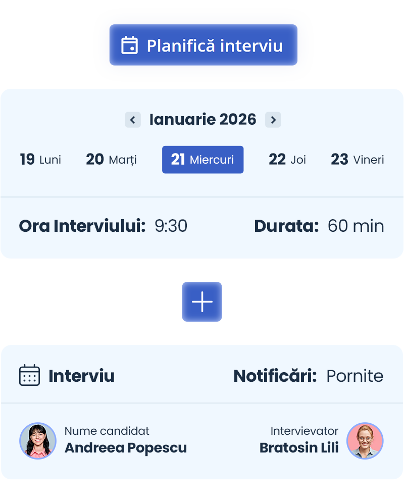 interviu recrutare