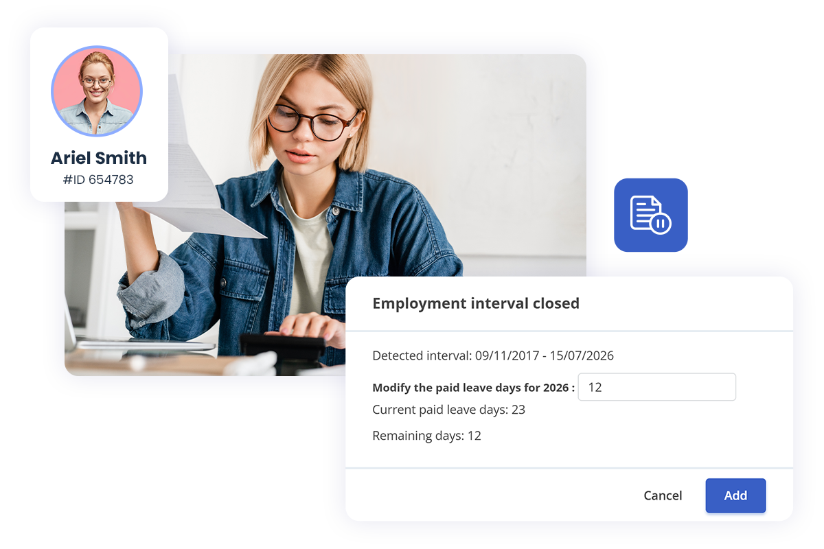 incetare contract zile concediu eng
