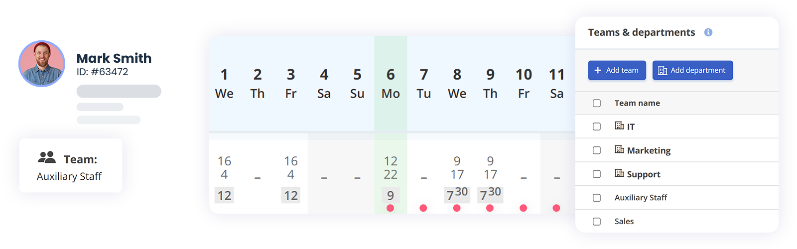 program de lucru pe echipe eng