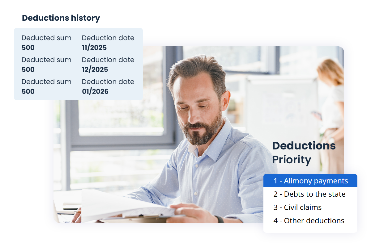 salarizare deductions