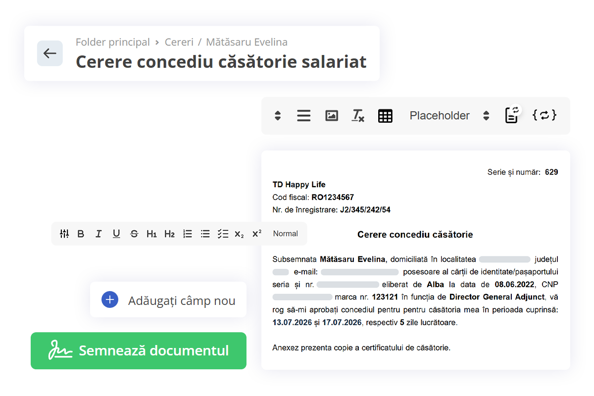 editare documente