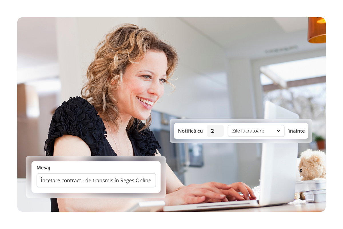 remindere setari configurarea modulului de remindere din HRiFlow